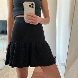 BCBG Maxazria black skirt